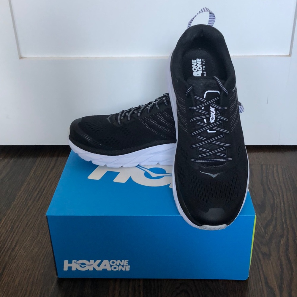 Hoka One One Black Running Sneakers